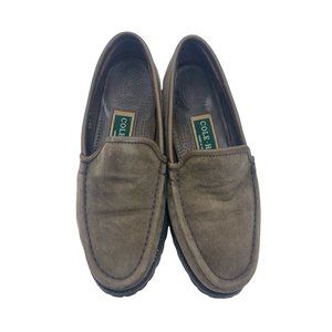 Cole Haan Size 5.5 B Taupe Leather Loafers